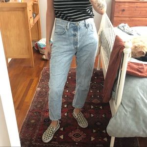 Levi’s 501’s (worn once)